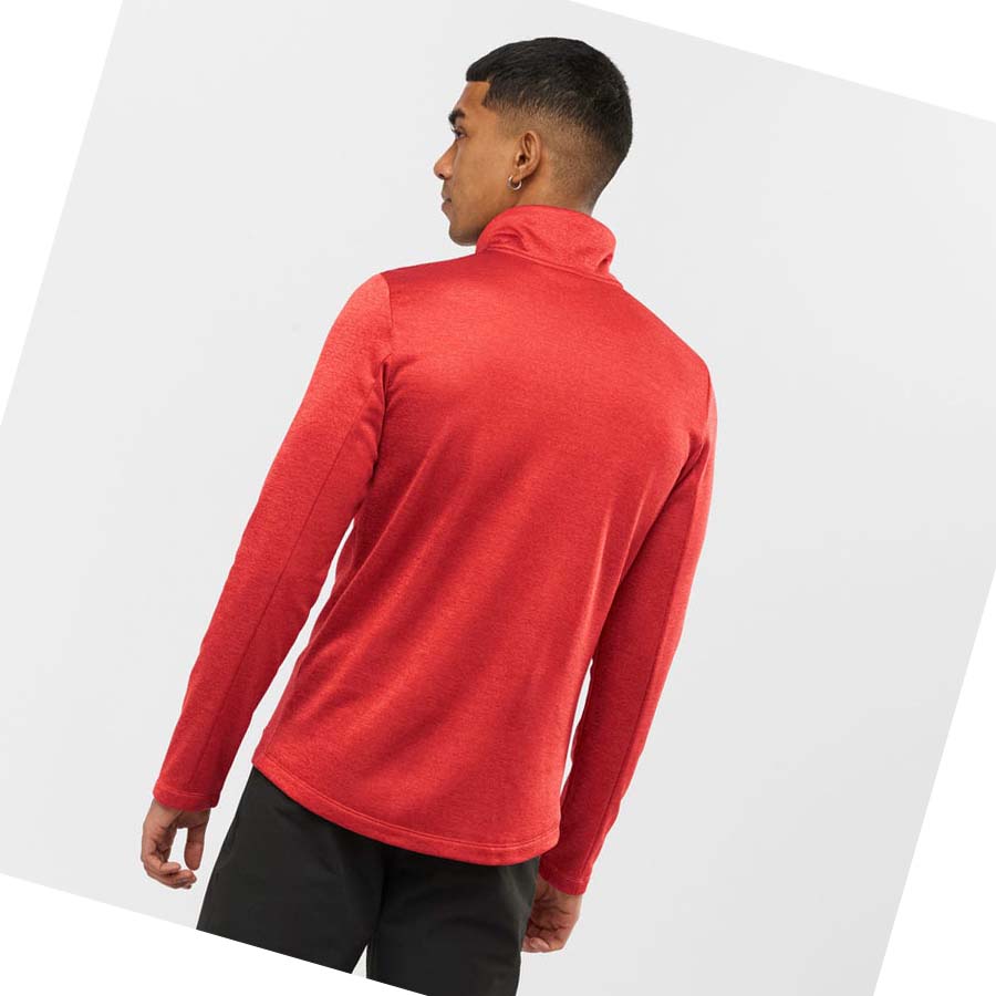 Sudadera Con Capucha Salomon ESSENTIAL LIGHTWARM SEAMLESS Hombre Naranjas | MX 3209JPQ